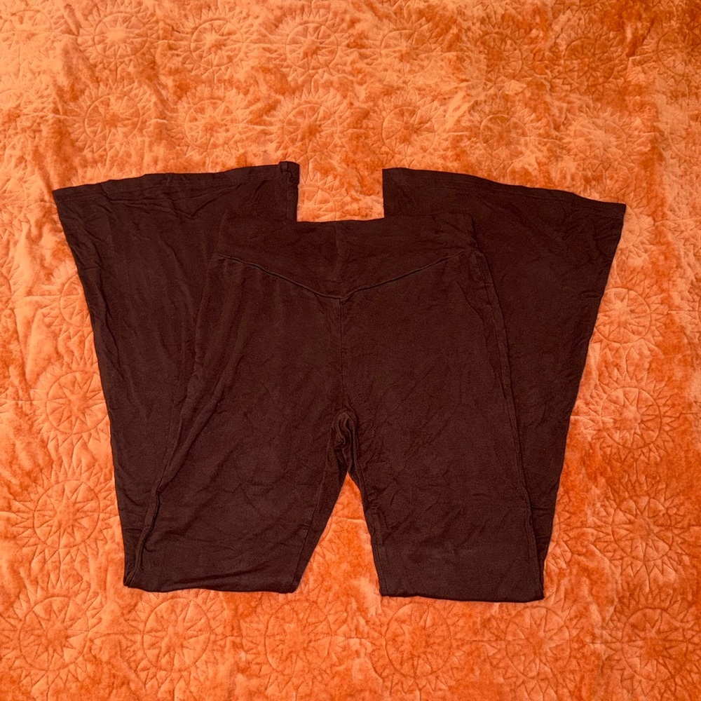 SHEIN Mocha Flare Leggings